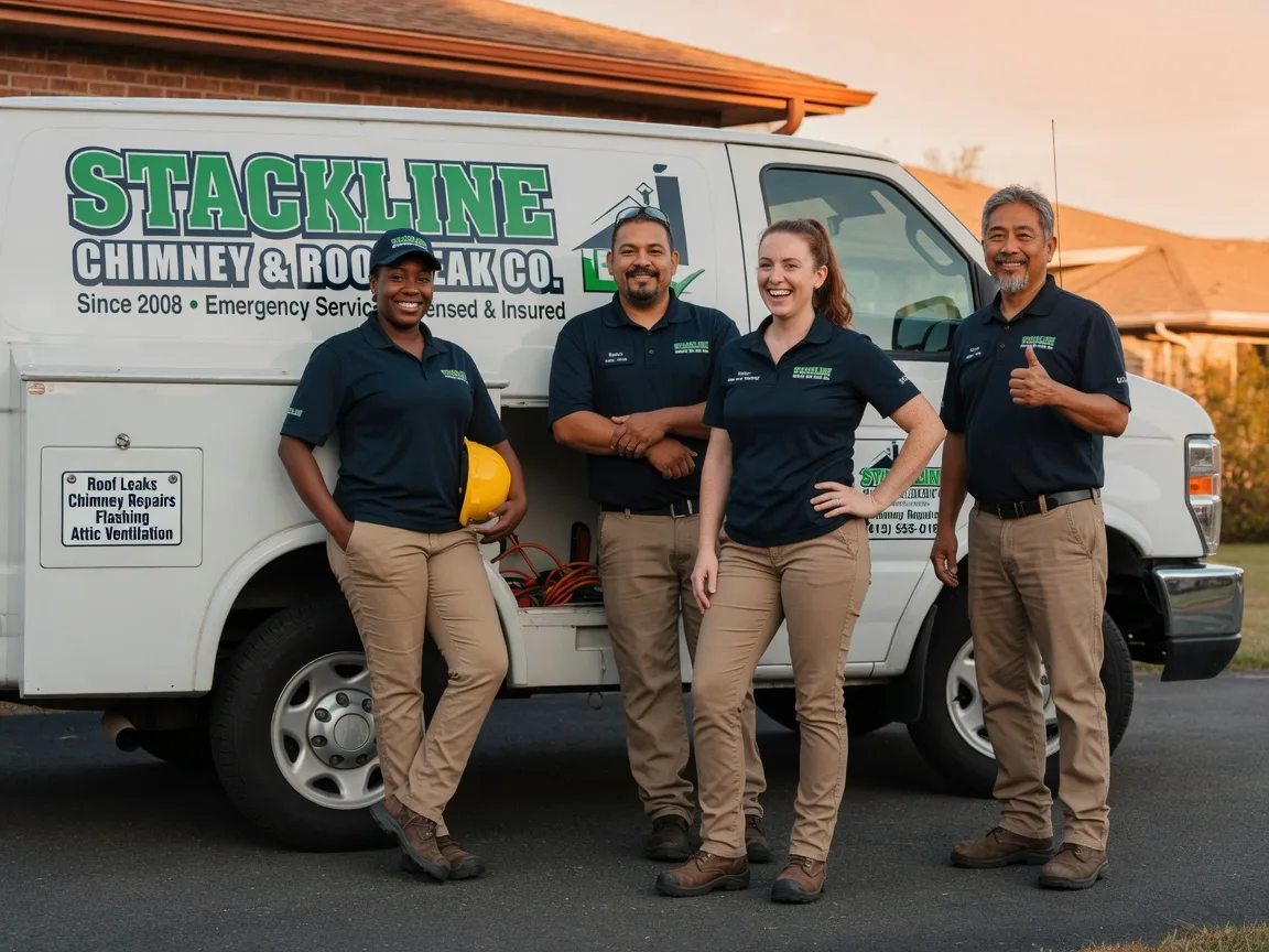 Chimney flashing repair company in Atlanta, MI